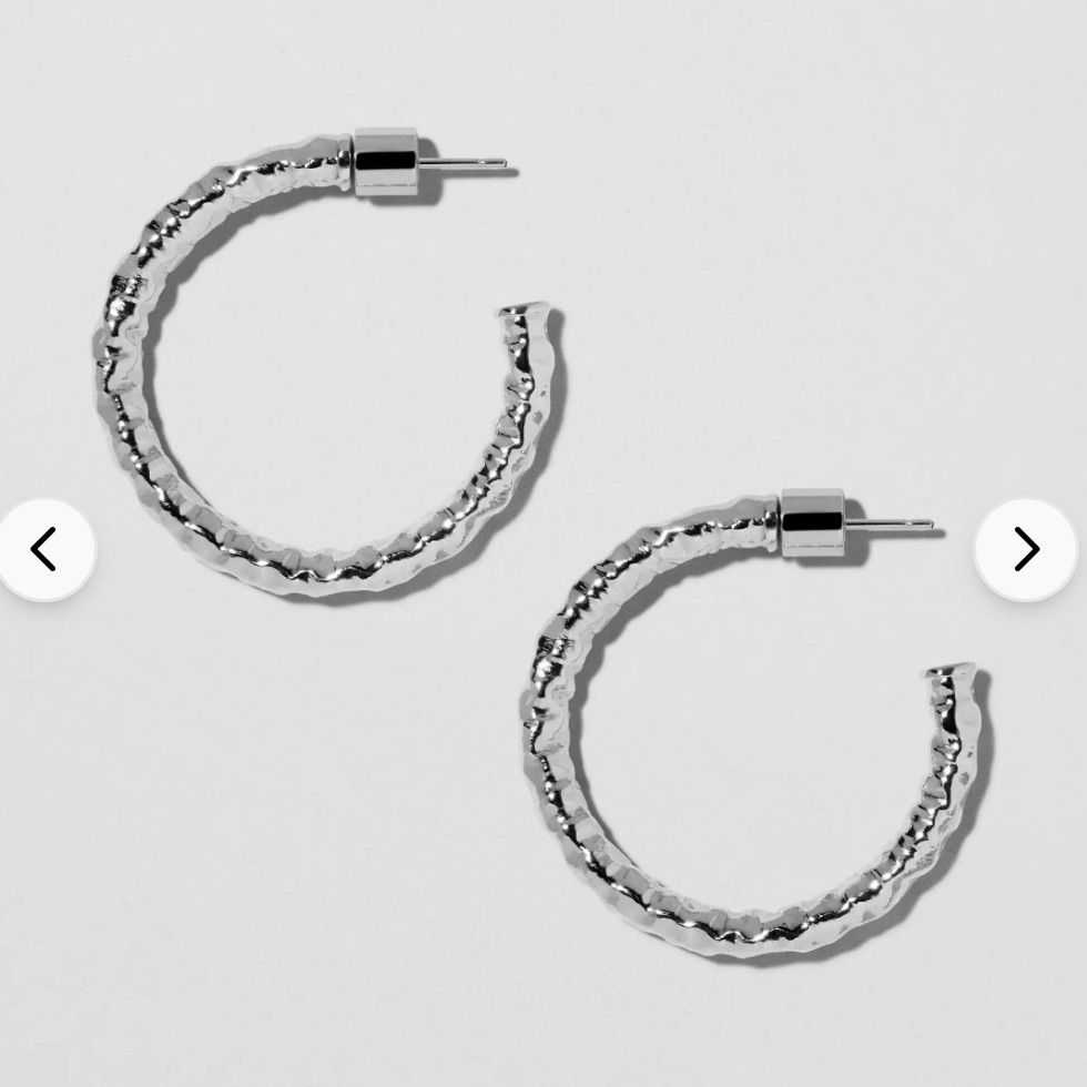 Jennifer Fisher 1” Mini Hoops In Silver
